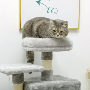 52 Inch Large Cat Tree for Indoor Cats, Dark Grey – view 13