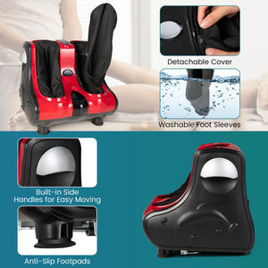 Shiatsu Kneading Rolling Vibration Heating Foot Massager view 6