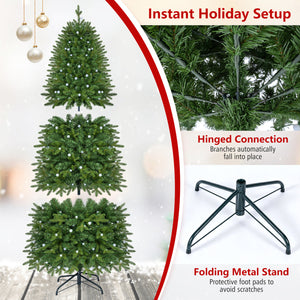 Smart Pencil Christmas Tree with 220 Pre-Lit RGB LED Lights-M view 9