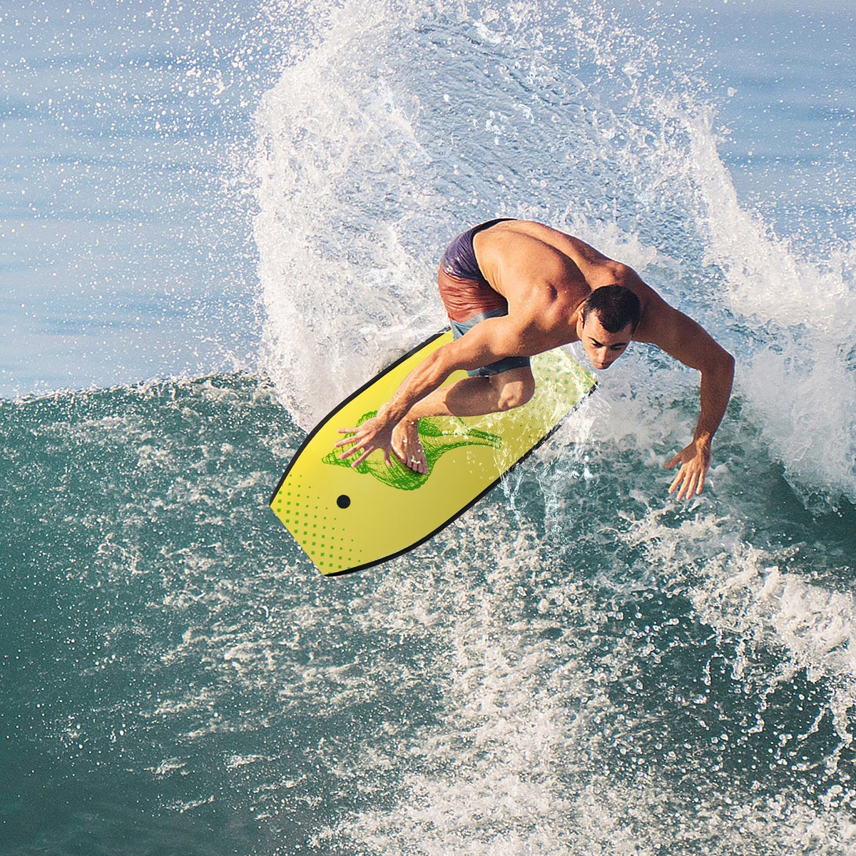 Super Lightweight Surfing Bodyboard-M view 2