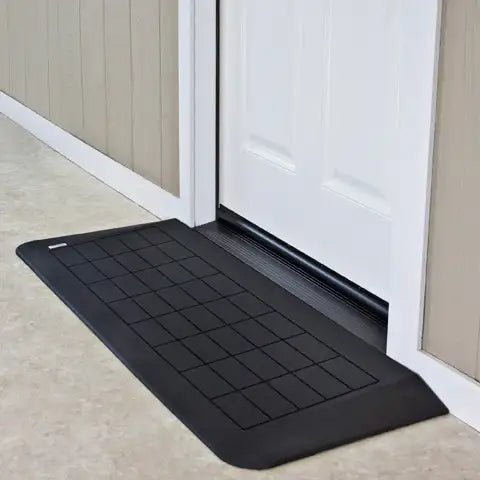 SafePath EZ Edge Threshold Ramp, 4 Sizes, Recycled Rubber