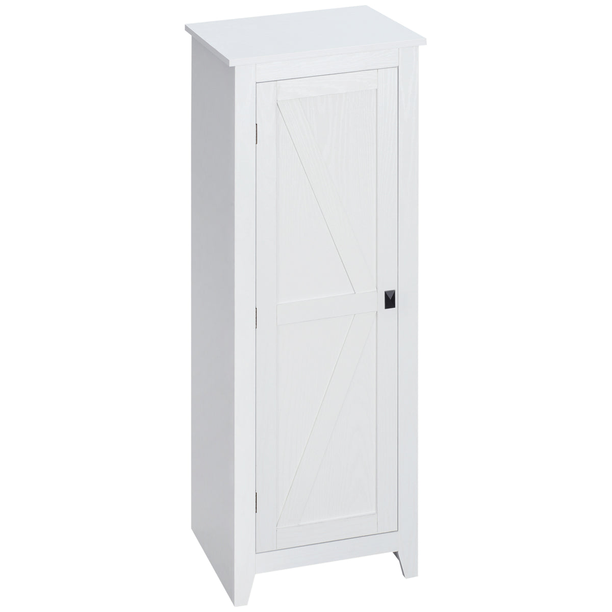 48" Farmhouse Kitchen Pantry Storage Cabinet with Barn Door – view 2