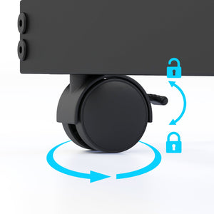 Twin Daybed with Charging Station and LED Lights-Black view 9