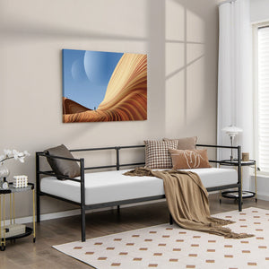 Twin Size Metal Daybed Frame for Living Room Bedroom view 2