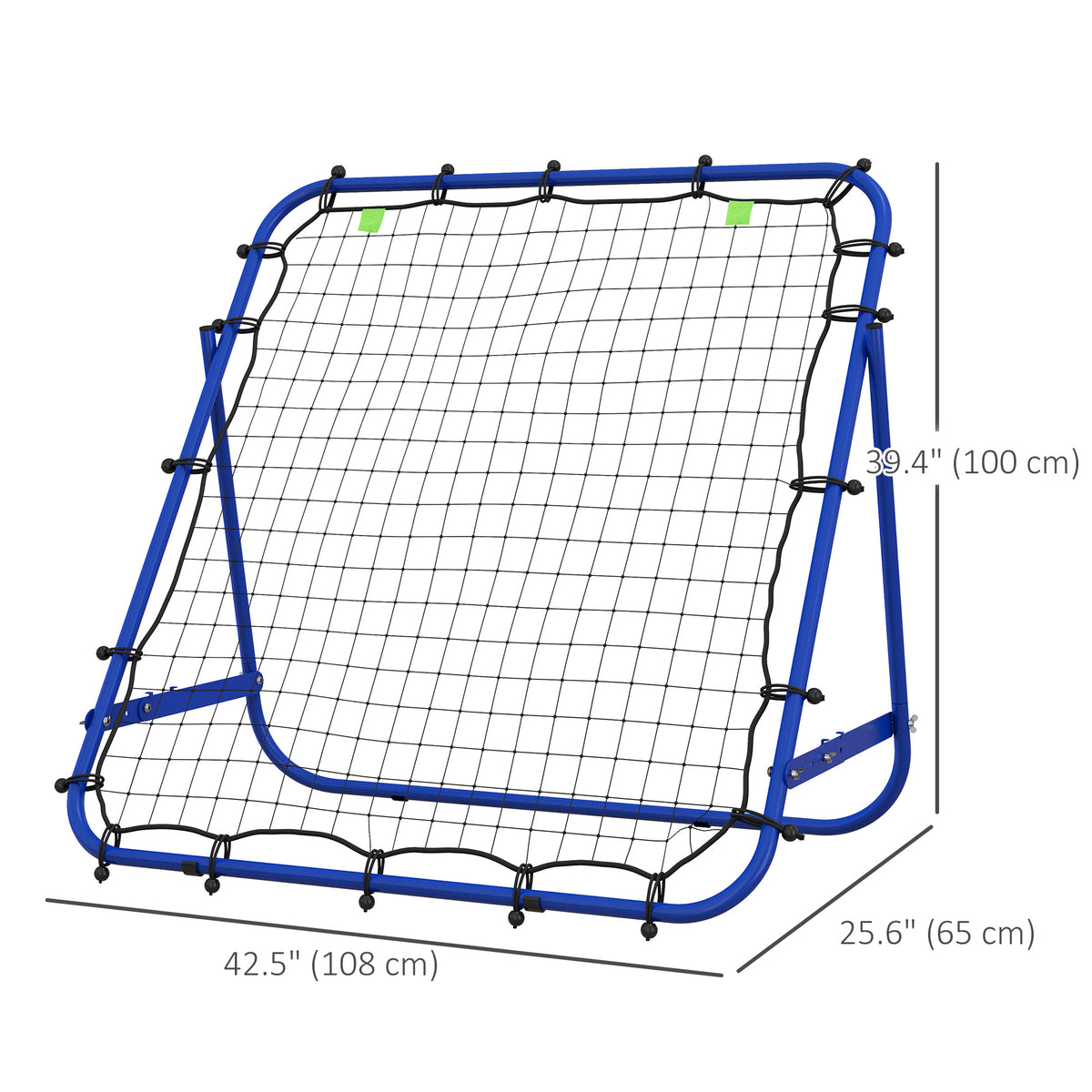 Soozier Volleyball Rebounder Net, Adjustable Soccer Rebounder, Baseball Volleyball Training Equipment Aid