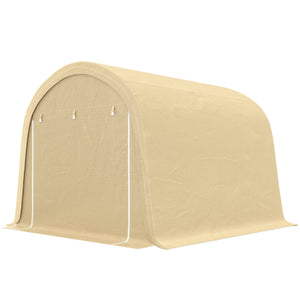 10' x 10' Outdoor Storage Tent, Heavy Duty and Waterproof Portable Shed for Bike, Motorcycle & Garden Tools