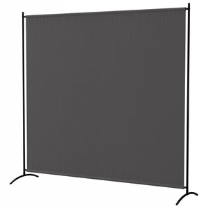 Single Panel Room Divider, UV30+ Privacy Screen, Indoor Outdoor Privacy Panel with Stable Base, Beige – view 15