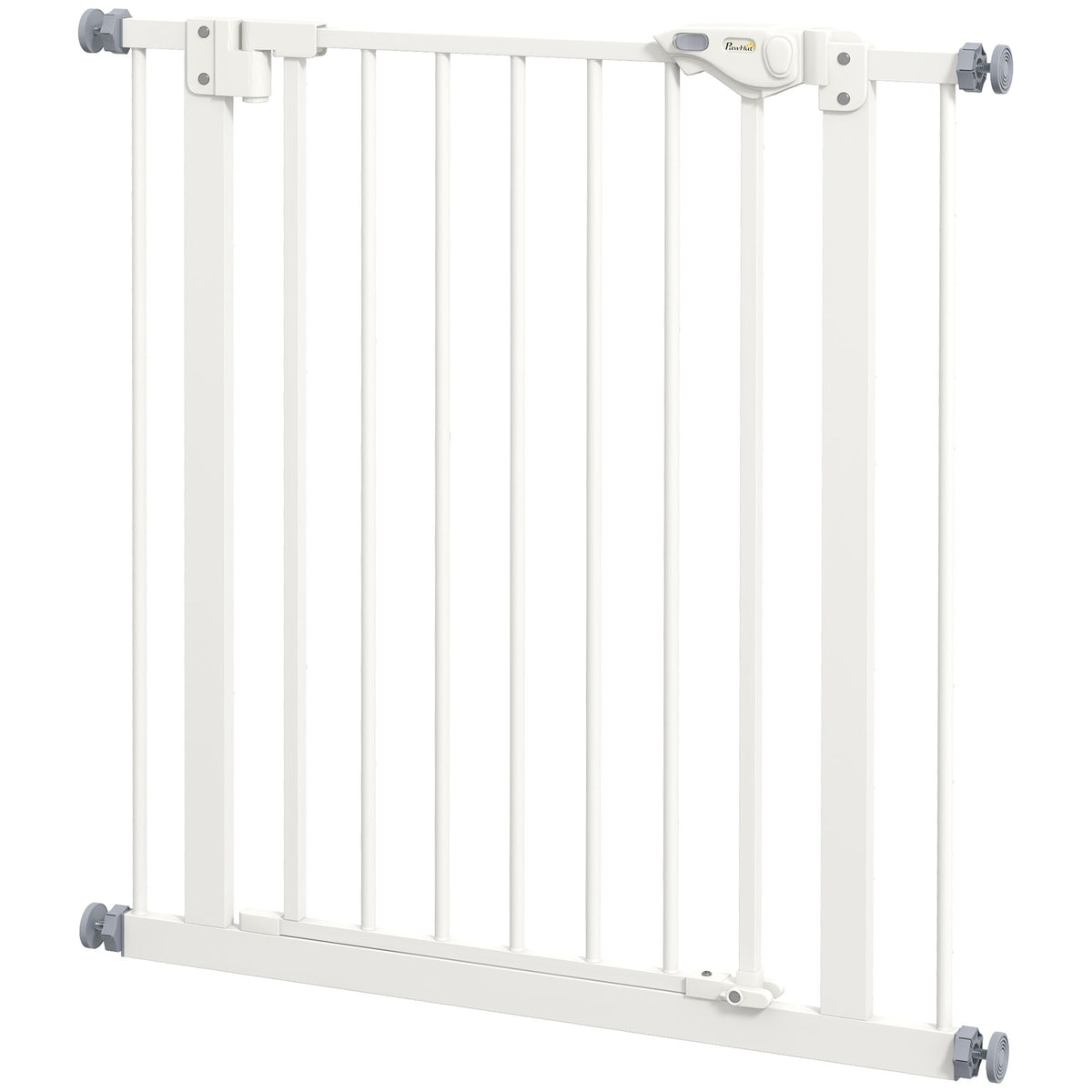 30 Inch Tall Pet Gate with Door Dog Gate and Barrier Indoor for Stairs Includes 7", 8", 12" Extensions Kit – view 2