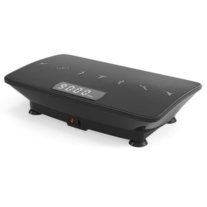 Vibration Plate Exercise Machine with Gravity Sensor for Home-Black view 3