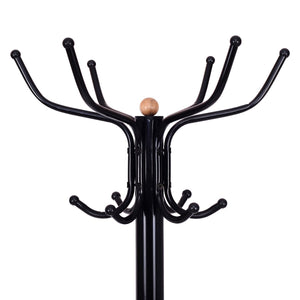 Vintage Metal Coat Hat Tree Stand Clothes Hanger view 6