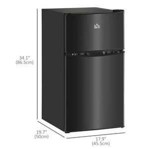 3.2 Cu Ft Compact Refrigerator, Mini Fridge with Freezer – view 2