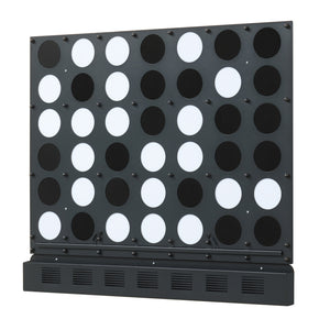 Wall-mounted Jumbo 4-in-a-Row Game with Acrylic Discs-Black view 4