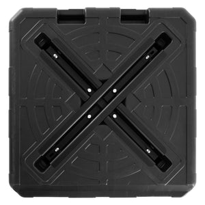 Weighted Offset Umbrella Base with Cross Bracket and Cut-out Handles view 4