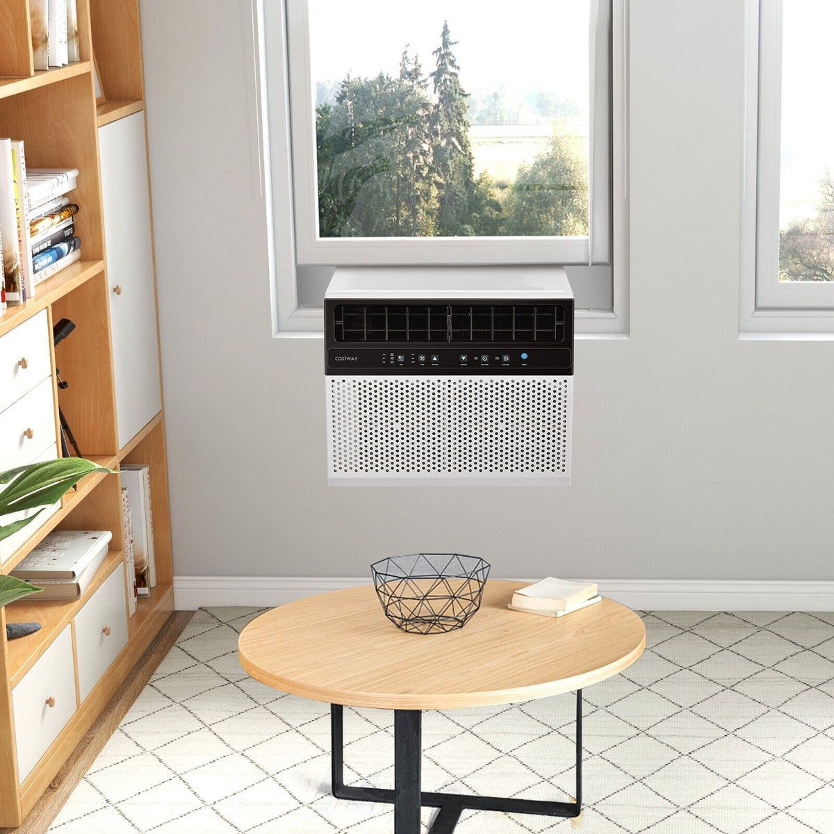 Window Air Conditione with Handy Remote and LED Control Panel-10000 BTU view 2