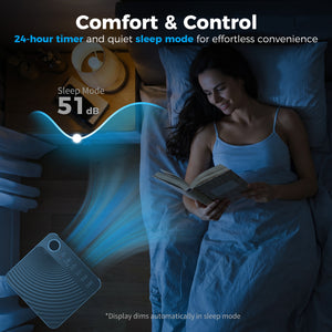 8000 BTU Portable Air Conditioner, AC Unit with Dehumidifier, Fan, WiFi Voice Remote Control, for Room up to 344 Sq. ft