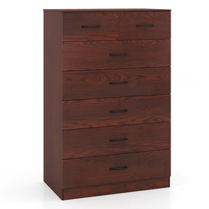 Wooden Chest of Drawers with Anti-toppling Device and Metal Handles view 4