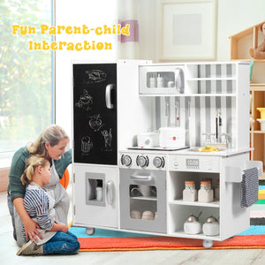Wooden Pretend Play Kitchen Sets with Simulated Sound view 6