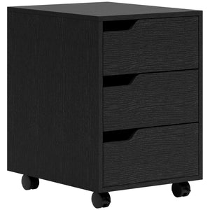 3 Drawer File Cabinet, Mobile Vertical Filing Cabinet with Wheels – view 8