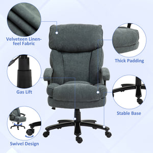 Big and Tall Executive Office Chair, Up to 450 lbs. Heavy Duty Desk Chair, Computer Chair for Heavy People – view 12