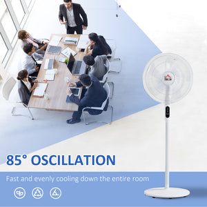 Floor Standing Fan with Remote Control, Oscillating, LED Screen, Stand Up Cooling Fan – view 12