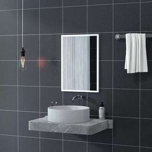 22" x 30" Bathroom Mirror for Wall, Rectangular Mirror for Living Room, Bedroom, Entryway, Black – view 27