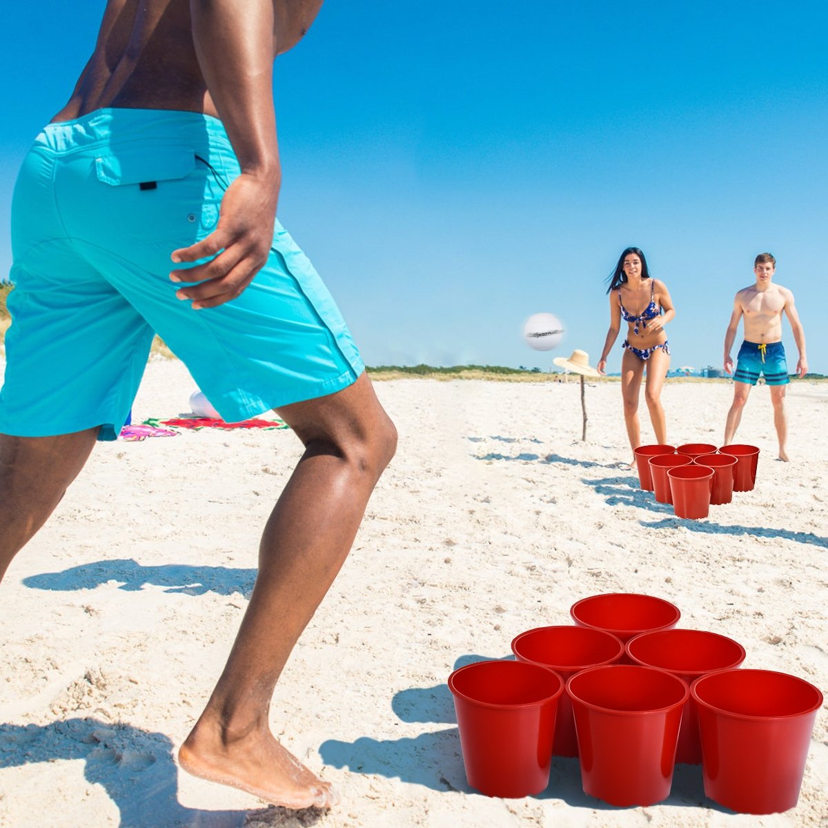 Yard Pong Giant Pong Game Set with Carry Bag view 2