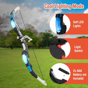 Youth Archery Bow Set with LED Light Up Bow and 20 Suction Cup Arrows for Kids view 6