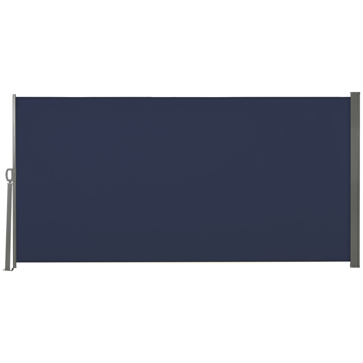118" x 79" Retractable Side Awning Patio Outdoor Folding Privacy Screen with Resistance to UV Rays & Wind – view 2
