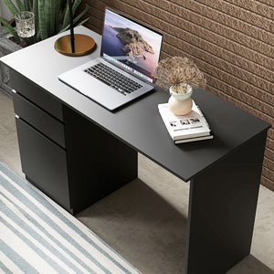 Modern Computer Desk, Home Office Desk for Study, Writing Workstation with Storage Drawer and Cabinet for – view 13