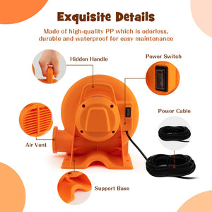 550W Air Blower for Inflatables with 25 feet Wire and GFCI Plug-550W view 9