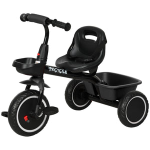 Large Kids Tricycle for Toddler 2-5 Year Old Girls and Boys, Toddler Trike Bike with Adjustable Seat – view 2