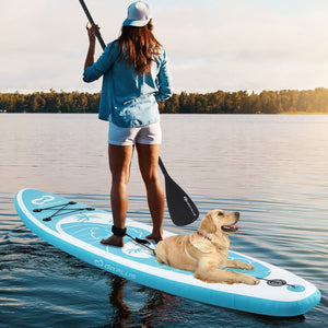 10/11 Feet Inflatable Stand Up Paddle Board with Premium SUP Accessories-L view 3