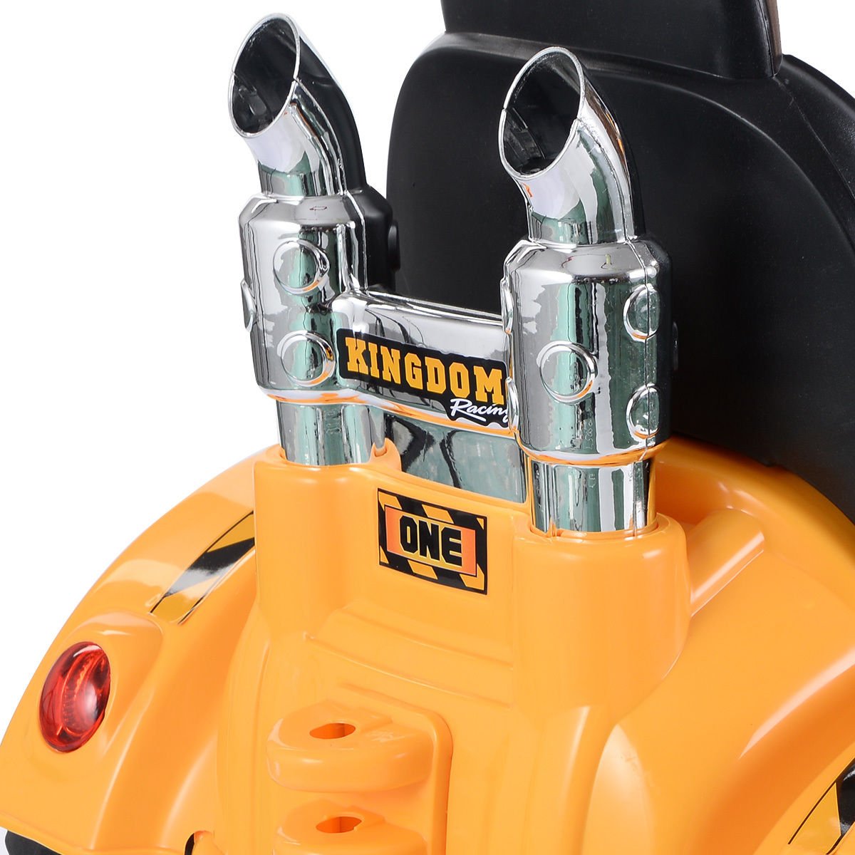 12 V Battery Powered Kids Ride on Dumper Truck-Yellow view 7
