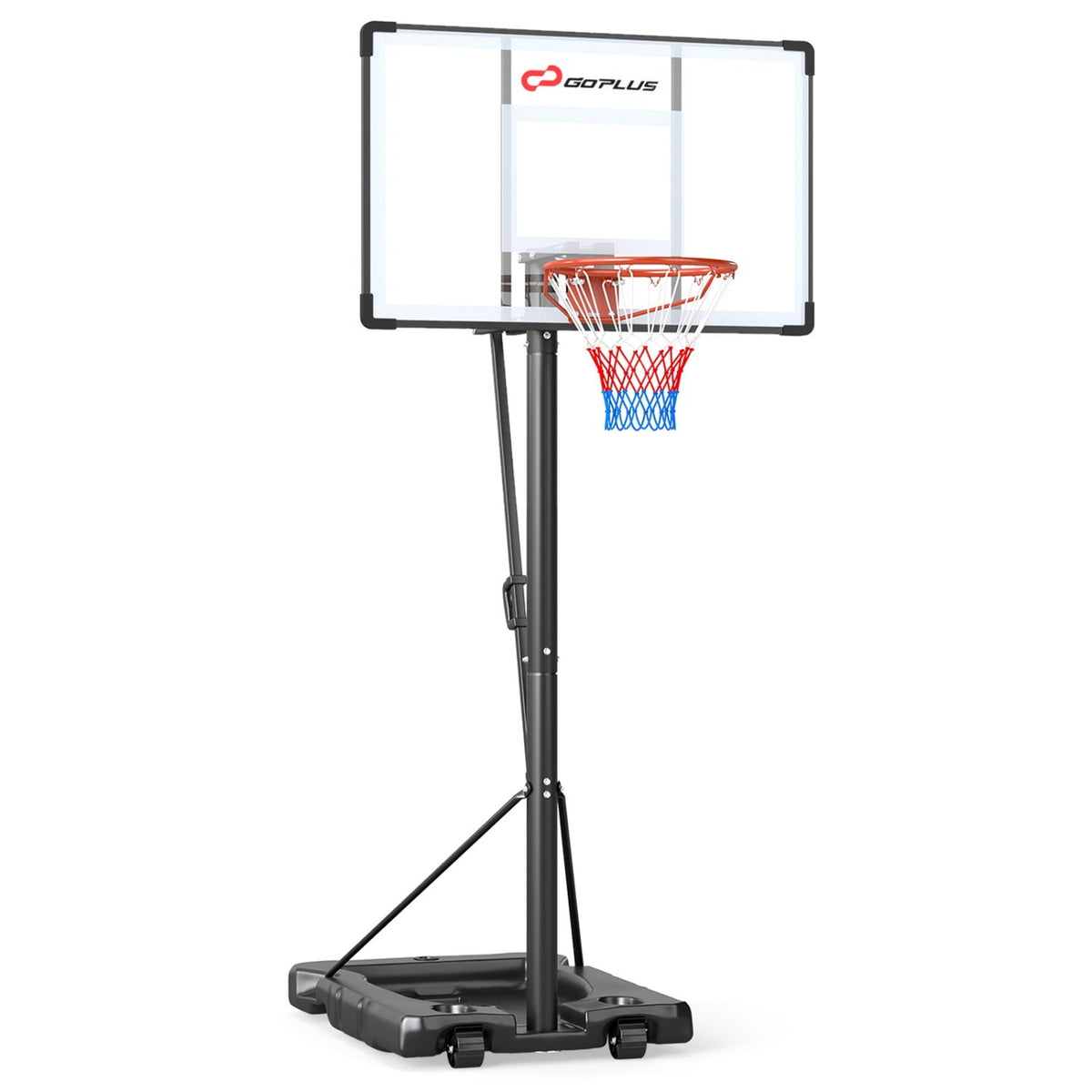 10 Feet Portable Basketball Hoop Outdoor for Adults