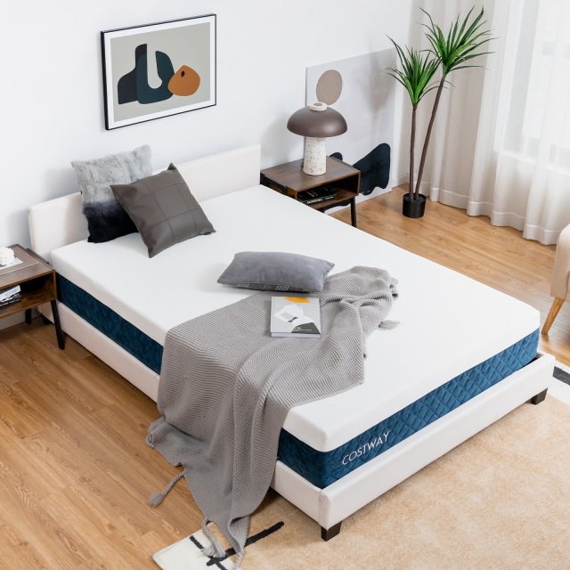 10 Inch Mattress with Jacquard Fabric Cover in a Box-Queen Size view 3