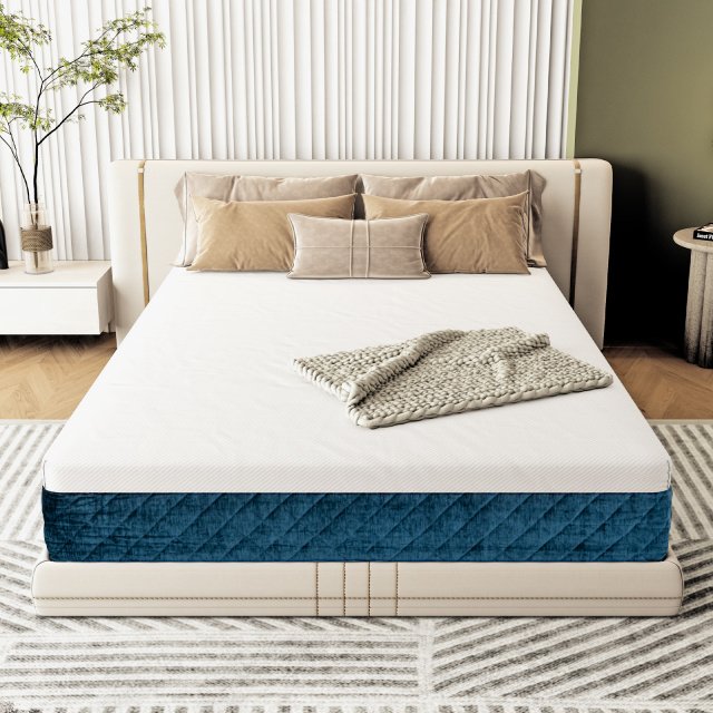 10 Inch Mattress with Jacquard Fabric Cover in a Box-Queen Size view 5