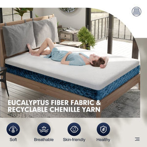 10 Inch Mattress with Jacquard Fabric Cover in a Box-Queen Size view 8