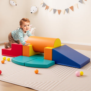 10-Piece Foam Climbing Toys for Toddlers-Multicolor view 2