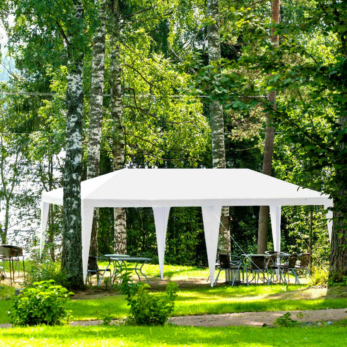 10 x 20 Feet Outdoor Party Wedding Canopy Tent with Removable Walls and Carry Bag view 9
