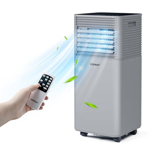 10000 BTU Air Cooler with Fan and Dehumidifier Mode-Gray view 2