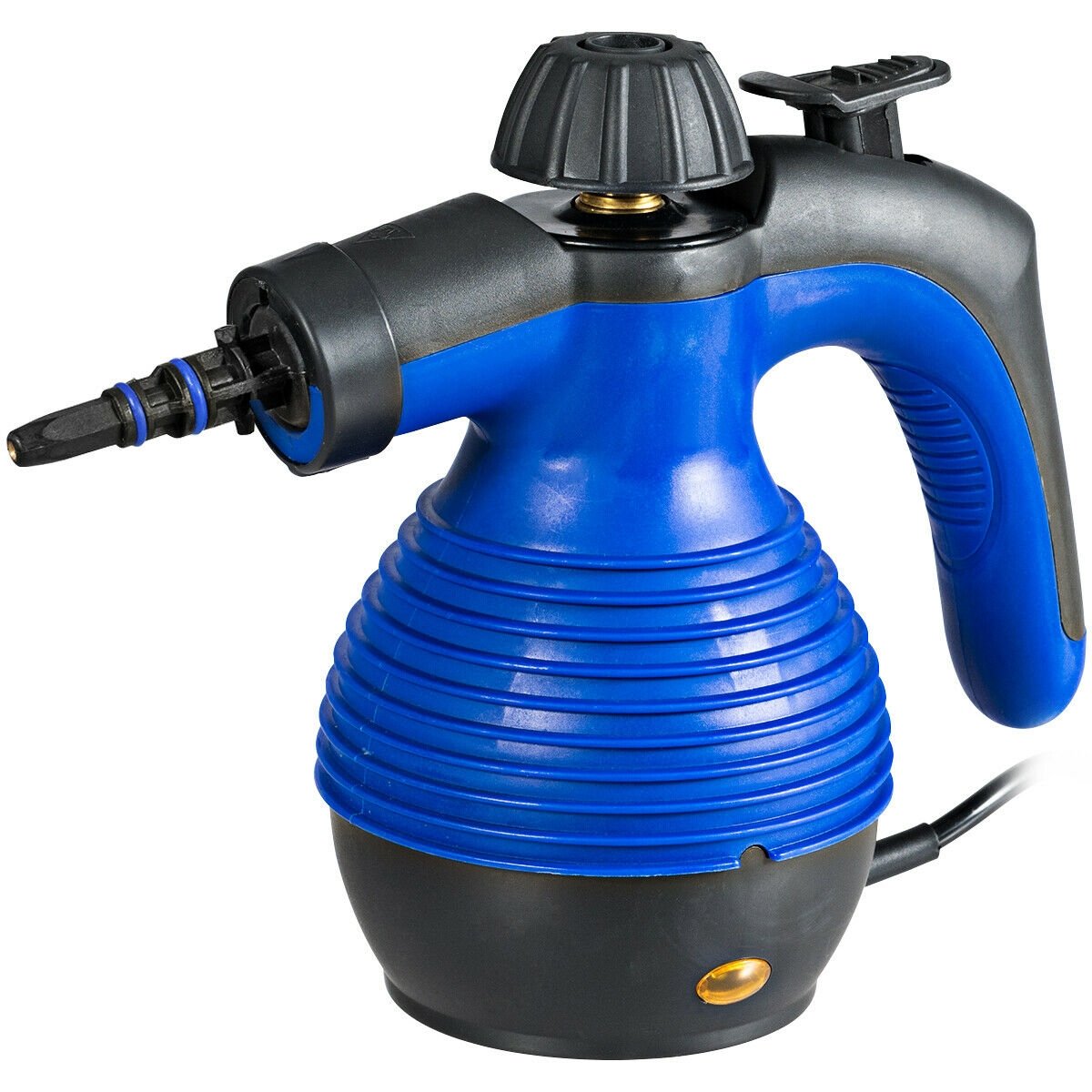 1050W Multi-Purpose Handheld Pressurized Steam Cleaner-Blue view 2