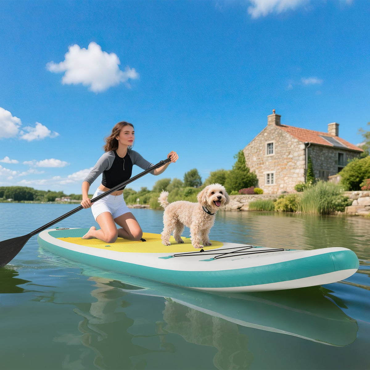 11 Feet Premium SUP Inflatable Stand Up Paddle Board-L view 3