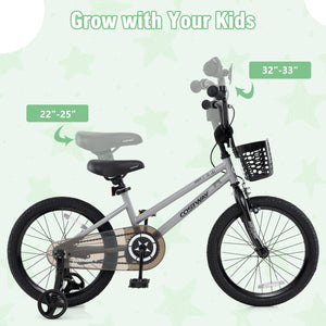 12/14/18 Inch Kids Bike Adjustable with Transparent Chain Cover for 3-8 Years Old-16 inches view 5