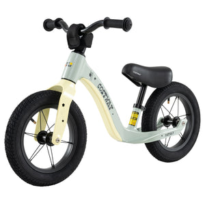 12-Inch Balance Bike with Adjustable Seat and Rotatable Handlebar for Over 36 Months Old-Green view 3