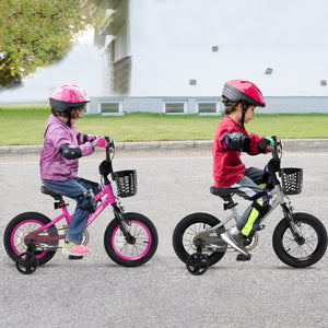 12 Inch Kids Bike Adjustable with Transparent Chain Cover for 3-4 Years Old view 3