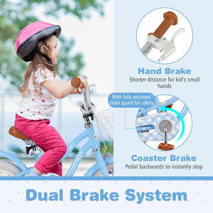 12 Inch Kids Bike with Adjustable Handlebar and Seat for 3-4 Year Old view 7
