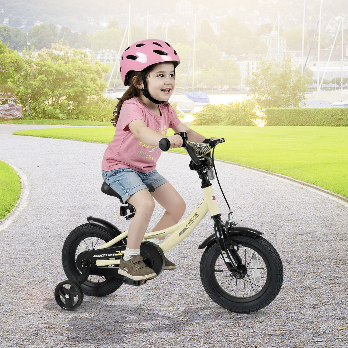 12 Inches Kids Bike Sport Bicycle with Removable Training Wheels view 3