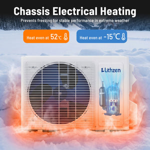12000 BTU 18.1 SEER2 115V Mini Split Air Conditioner Works with Alexa view 9