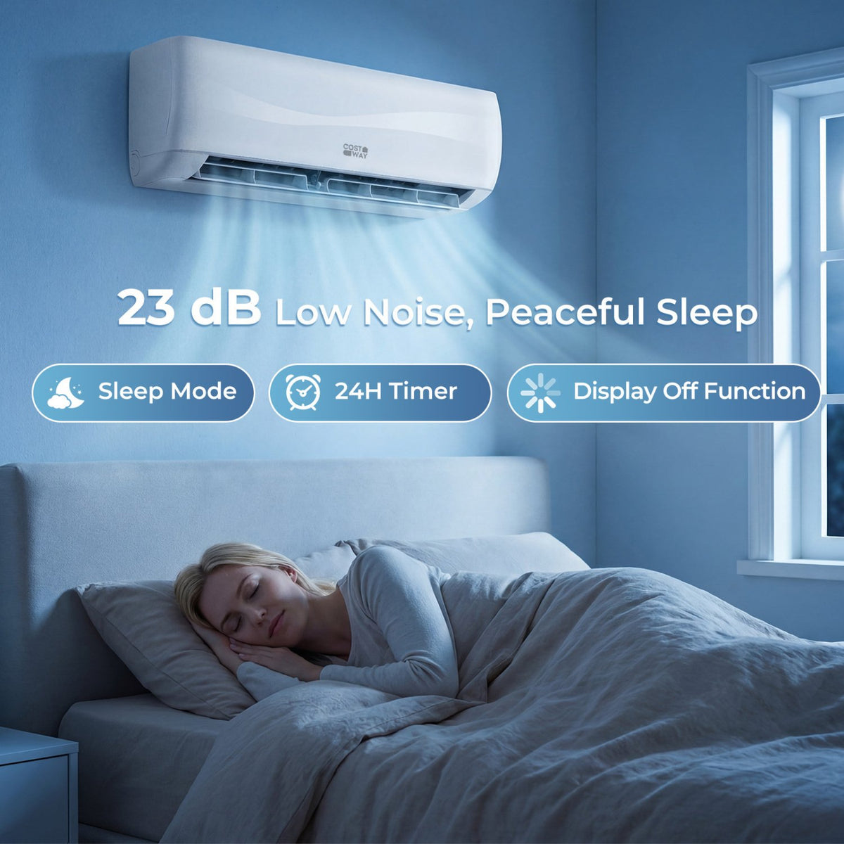 Blast Series 12000 BTU 20 SEER2 115 V Mini Split Air Conditioner with Heat Pump view 7