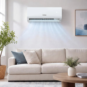 Lithzen 12000 BTU 115V 17 SEER2 Mini Split Air Conditioner and Heater WiFi Enabled view 2